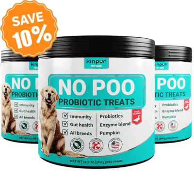 No Poo Probiotic Treats 3-Pack (540 COUNT)