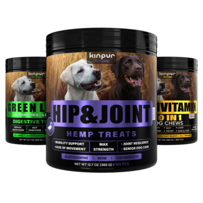 Overall Dog Health - 3 Packs (Hip & Joint, Multivitamin, Green Lawn)
