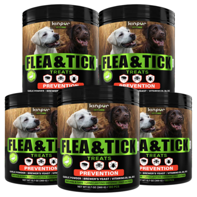 Natural Flea & Tick Chews 5-Pack ( 900 COUNT)